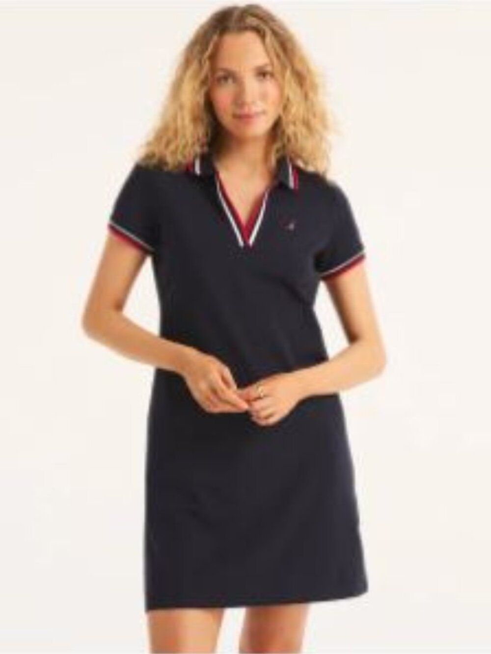 Nautica NWT Knit Polo Dress - Navy Sz M